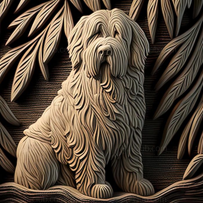 3D model st Komondor dog (STL)